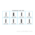 Fireproof Intumescent Graphite Rubber Seal Strip